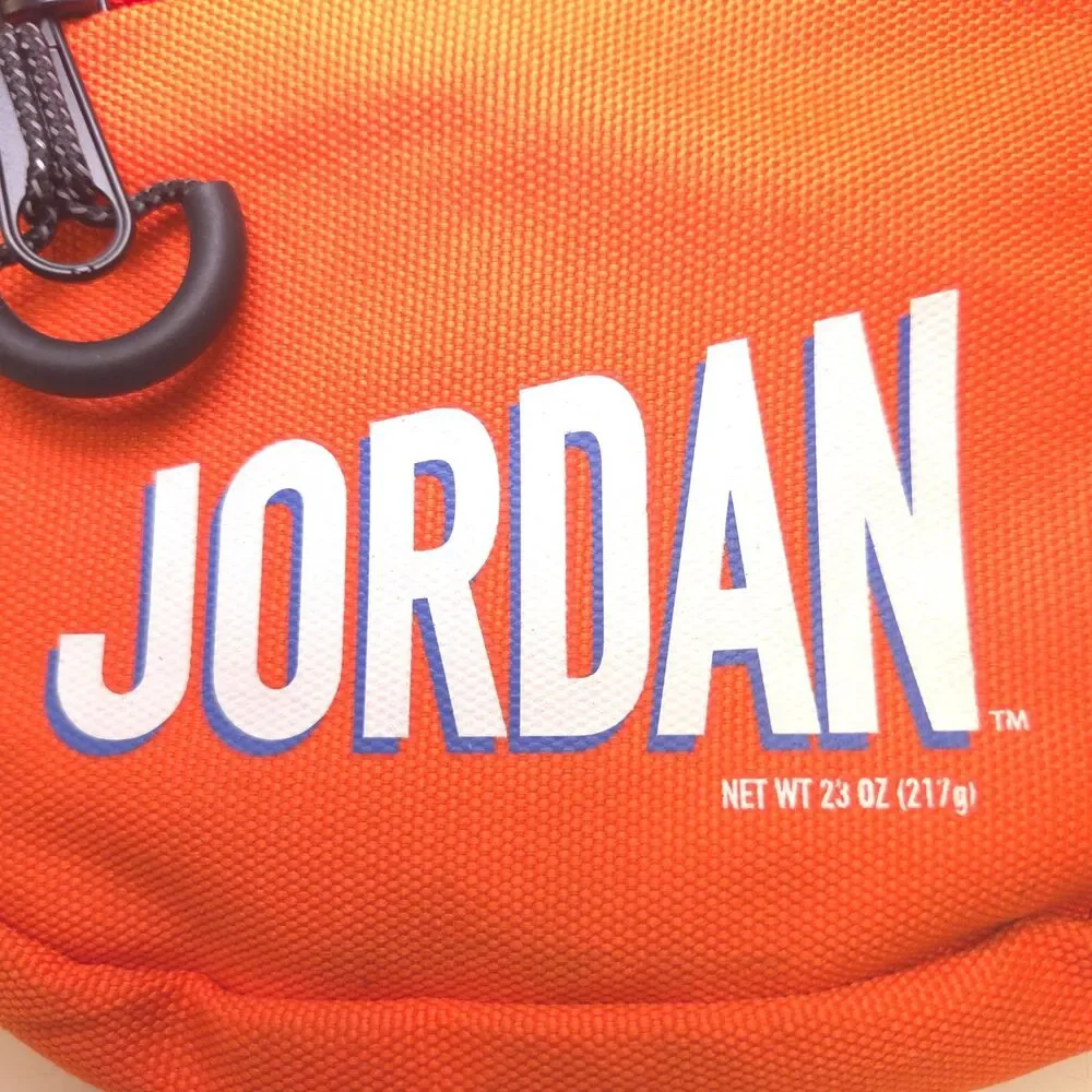 Air Jordan OG MVP Hip Bag Orange Black Sling Crossbody Fanny Pack FJ9678-817